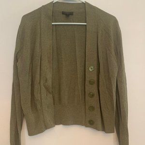 J. Crew Olive Green Cardigan